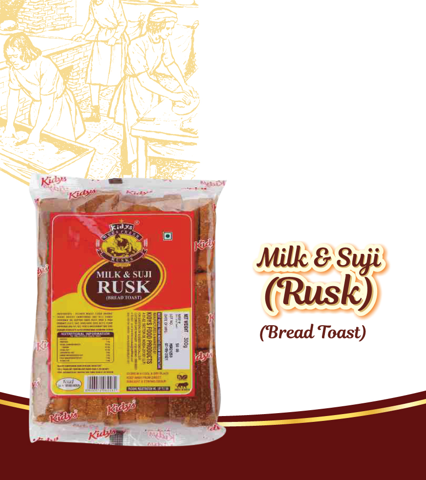 Milk And Suji Rusk