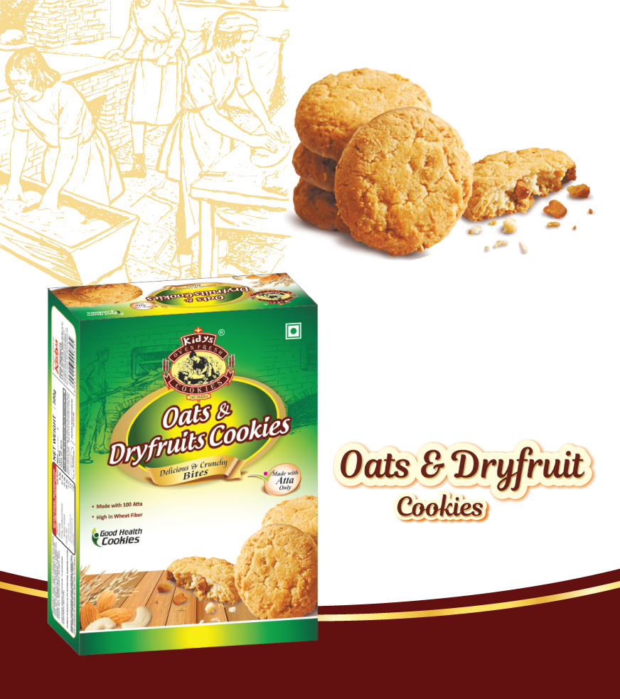 Oats & Dryfruit Cookies