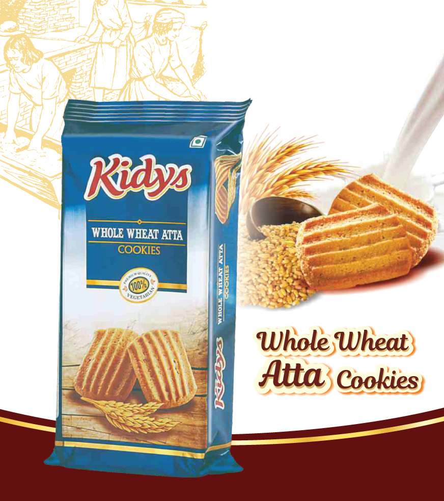 Whole Wheat Atta Cookies
